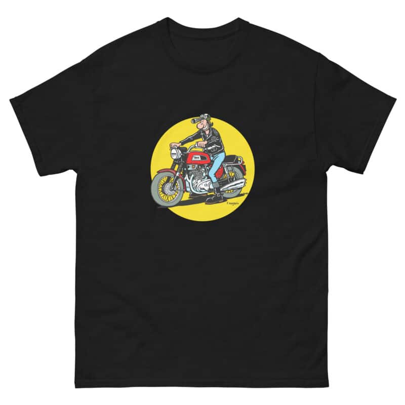 T-SHIRT LUCIEN SUR SA BSA TRIDENT